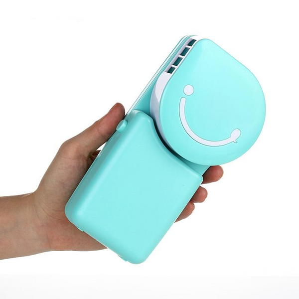 Portable Mini Air Conditioner Fan Smile Face