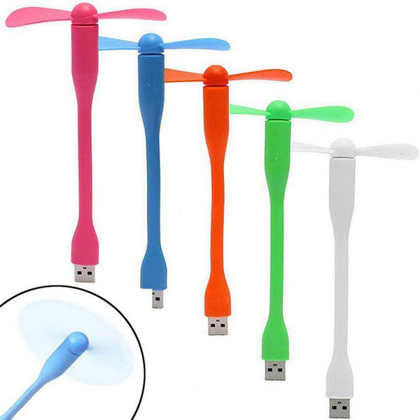 USB Fan Flexible Portable Removable